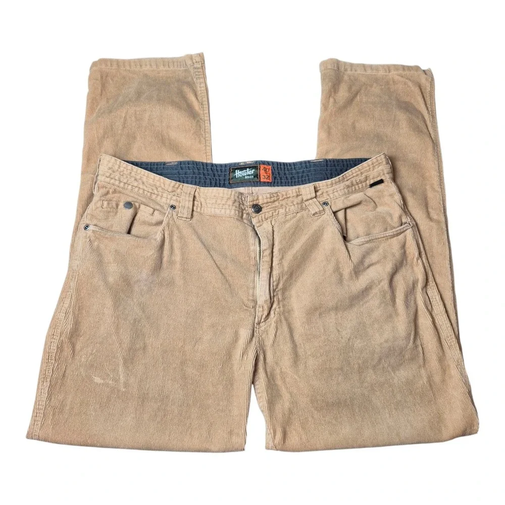 Howler Brothers Men's 40x32‎ Frontside 5 Pocket Stretch Corduroy Khaki Pants